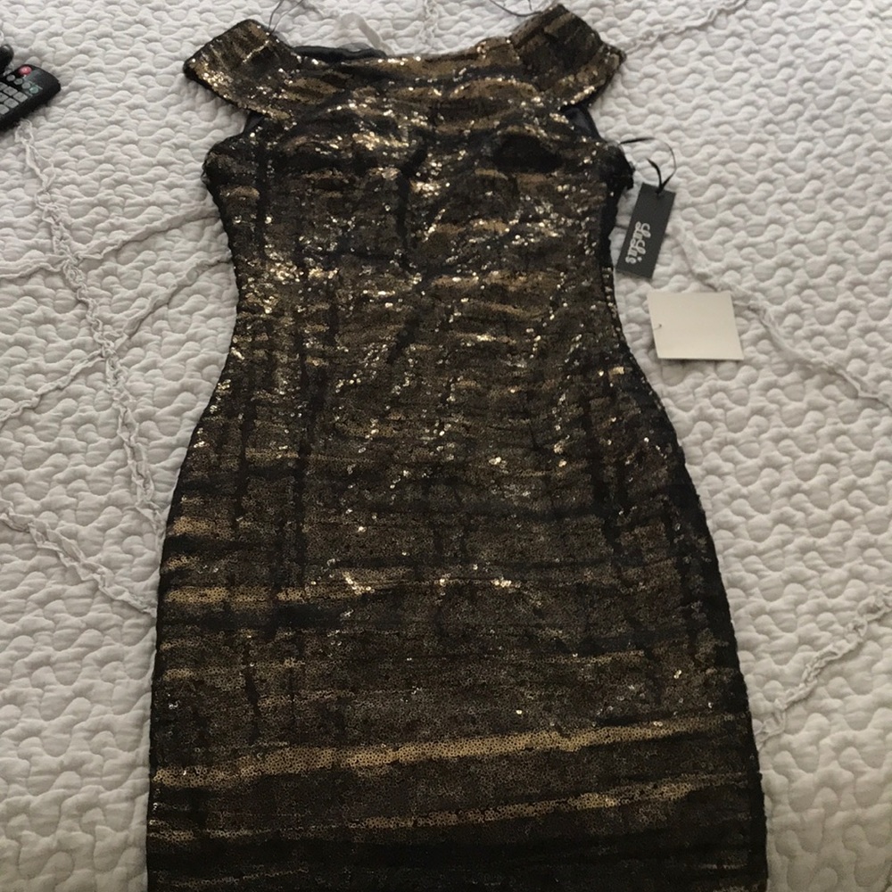 Sequin mini dress